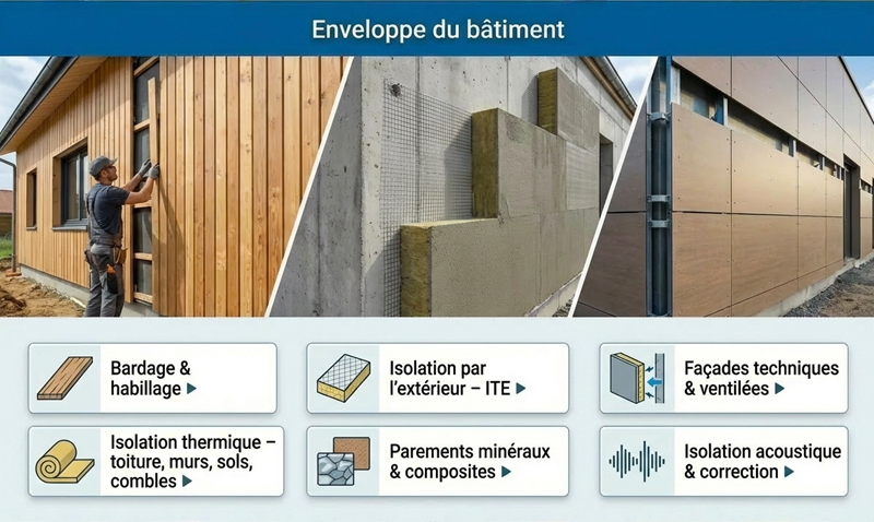 Enveloppe du bâtiment