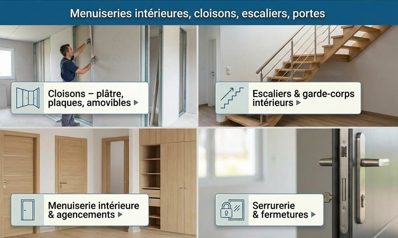 Menuiseries intérieures
