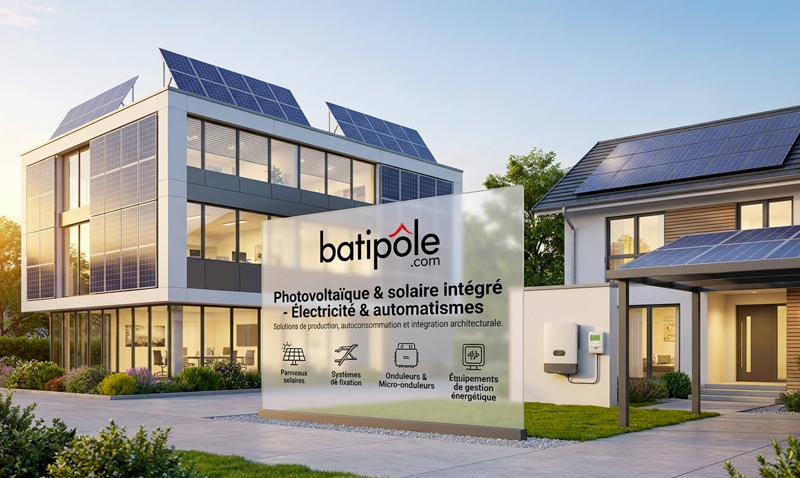 Photovoltaïque & solaire intégré - batipole.com