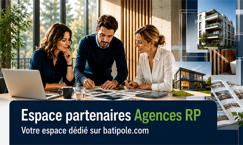 Agences de relations presse et média professionnel réunis autour d’un partenariat éditorial dans le secteur du bâtiment.