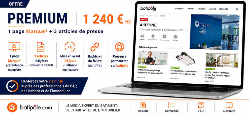 Offre batipole.com PREMIUM