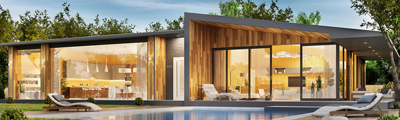 Types de baies vitrées - Guide