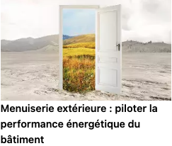 Dossier Menuiserie extérieure