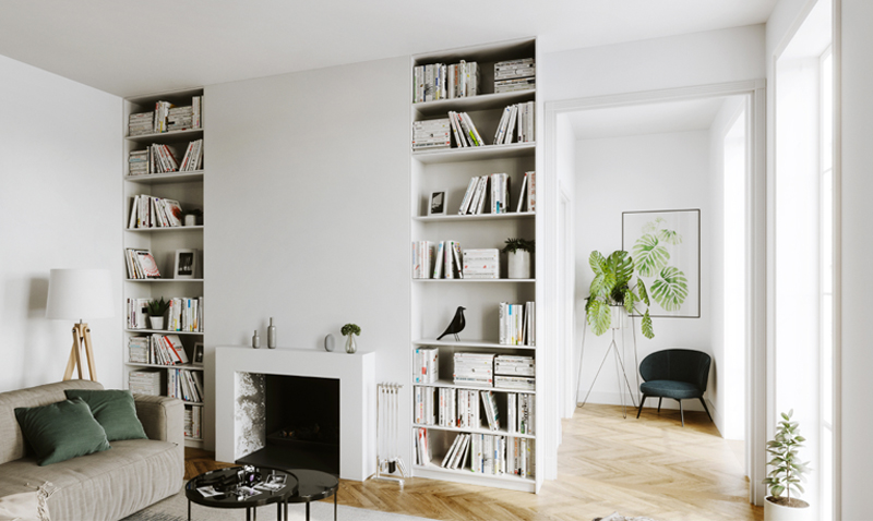 Centimetre - Bibliothèque sur mesure