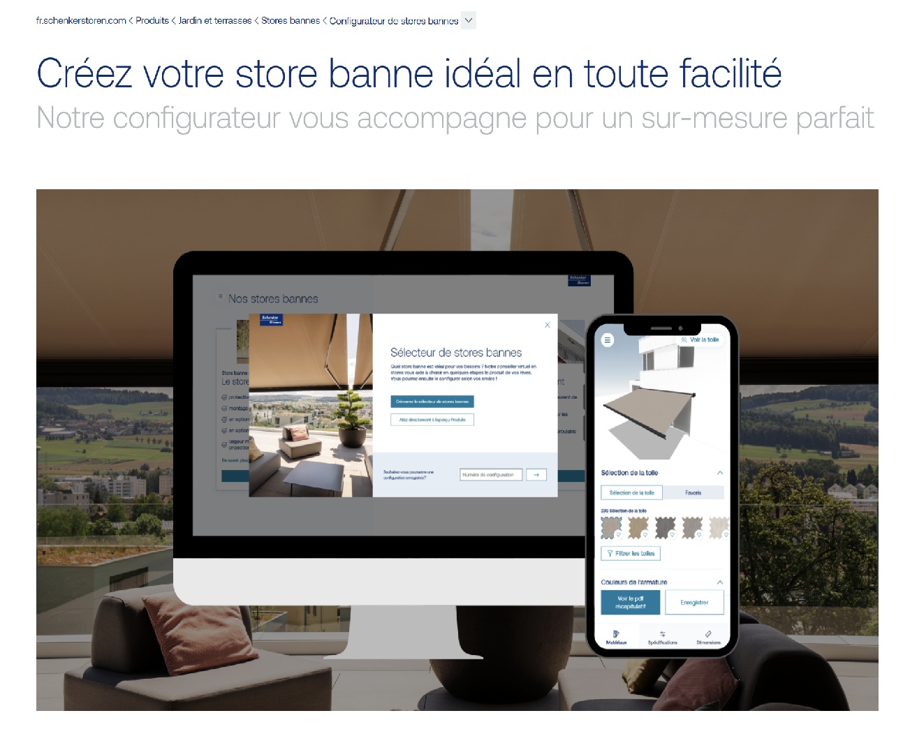 Configurateur Schenker Stores