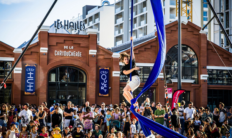 Les Halles de la Cartoucherie à Toulouse