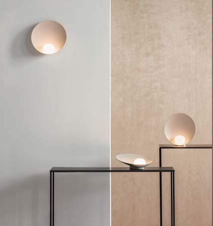 l'applique murale Musa en rose de la maison Vibia