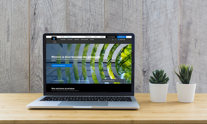 Nouveau site Web Technal 2025