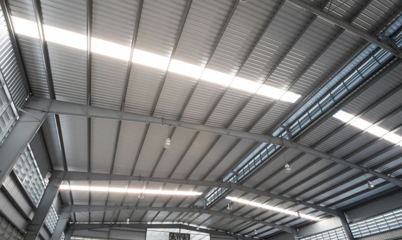 Tôles métalliques pour toiture et bardage