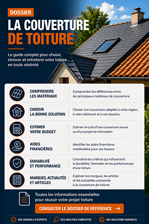 La couverture de toiture