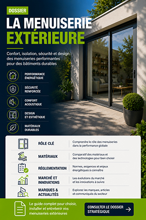 Le menuiserie extérieure
