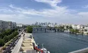 Centrale à béton de Clichy modernisée avec mur végétalisé et fresque artistique en bord de Seine