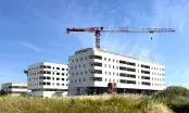 Cloison séparative à ossature bois