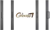 Poignées Canberra pour menuiseries coulissantes, design sobre, finitions blanc ou gris.