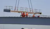 CAPREMIB a réalisé près de 3.300 m² de tablier en béton préfabriqué