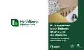 Guide SOCLI ouvert sur une table, illustrant des solutions chaux-chanvre pour le bâtiment