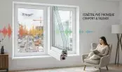 Fenêtre PVC phonique