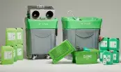 Le nouveau Clean Kit se combine avec la fontaine de dégraissage Mewa Eco-Clean Mini ou Mewa Eco-Clean Maxi.