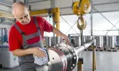 Les lavettes textiles Mewa peuvent être lavées et réutilisées jusqu’à cinquante fois.