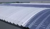 Nouveau ONDUCLAIR® PCMW VOUTE Onduline - Une solution d’éclairement naturel modulaire en polycarbonate alvéolaire nervuré pour lanterneaux ou couvertures cintrées continues