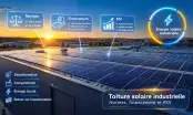 Toiture solaire pour bâtiment induftriel