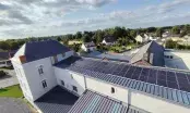 Dény Security : panneaux solaires sur le toit de l'usine de Saint-Blimont