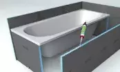 Habillage de baignoire WEDI