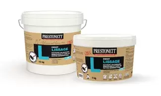 Prestonett L, l'enduit prêt à l’emploi