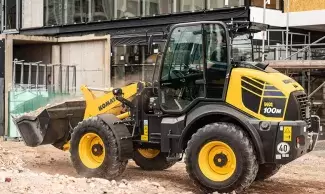 Nouvelle chargeuse Komatsu 100% électrique