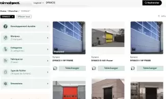 Les produits Dynaco sont désormais disponibles sur bimobject.com