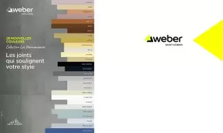 Nouvelle gamme de joints de carrelage Weber