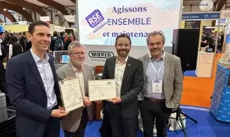 Wavin remise du Label Engagé RSE Niveau confirmé AFNOR Certification