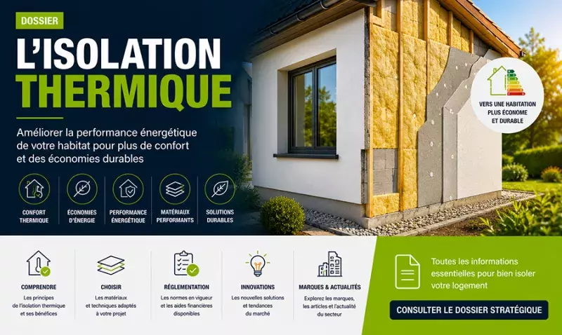 L'isolation thermique au cœur de la performance énergétique