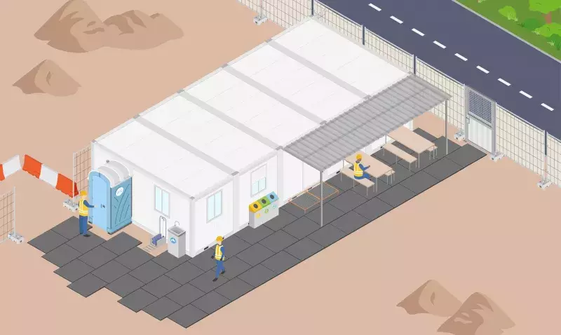 Base de vie chantier