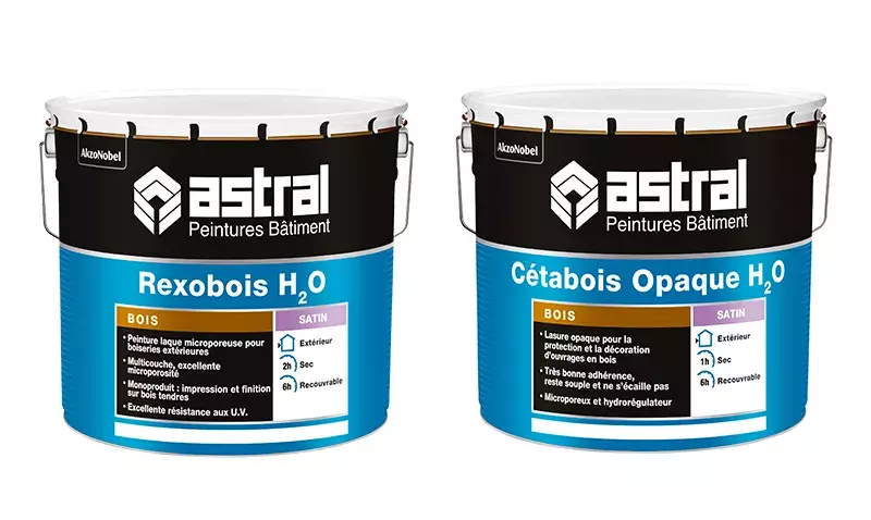 Peinture bardage métallique, Astral renforce son offre