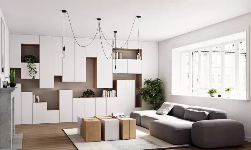 Bibliothèque sur-mesure