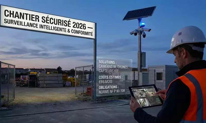 Surveillance de chantier en 2026
