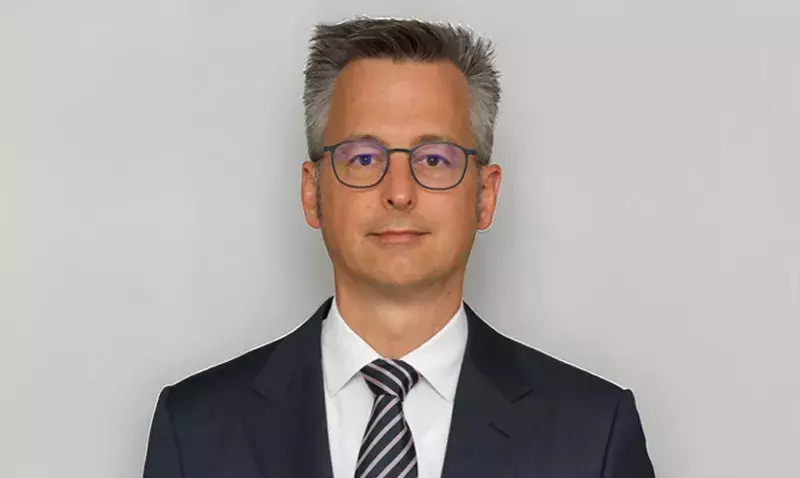 Portrait du Dr Christian Funk, nouveau directeur général du groupe de services textiles Mewa.