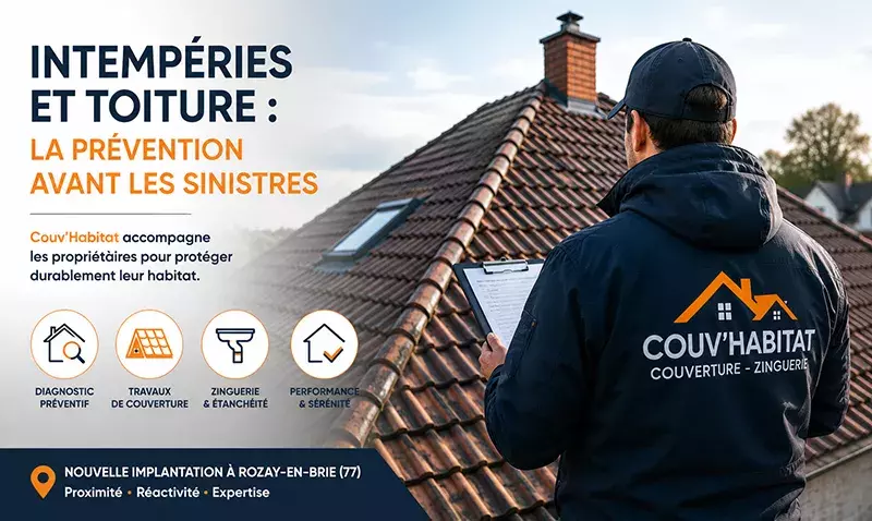 Intempéries et toiture