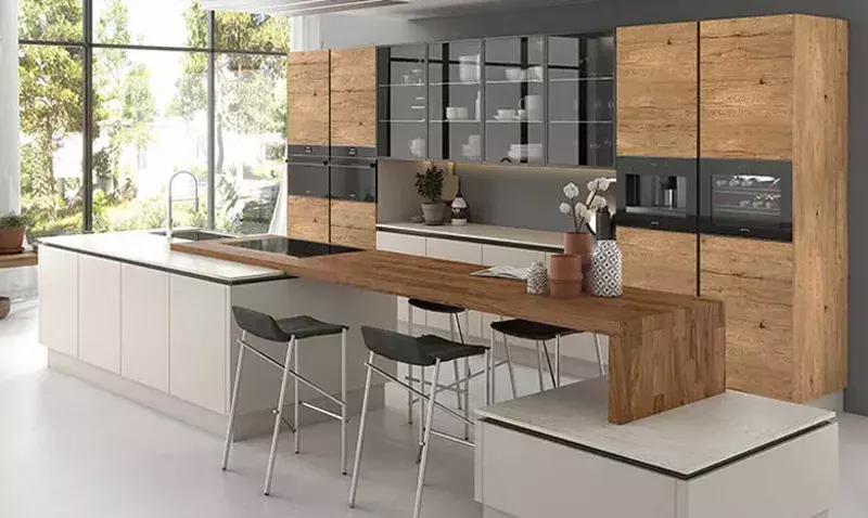 Cuisine Plus - Modèle Bois