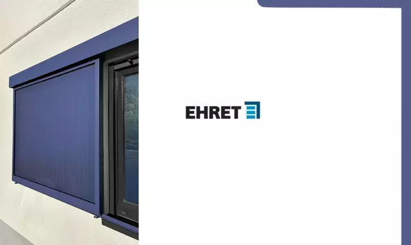 SolarSlide, le volet coulissant qui transforme la façade en véritable source d’énergie