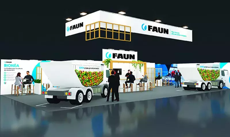 FAUN expose ses nouvelles bennes Bionéa au salon Pollutec 2025