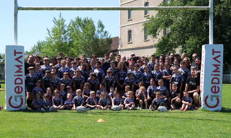 Sofiane Guitoune transmet sa passion aux jeunes talents d’Aiguillon en partenariat avec Gedimat