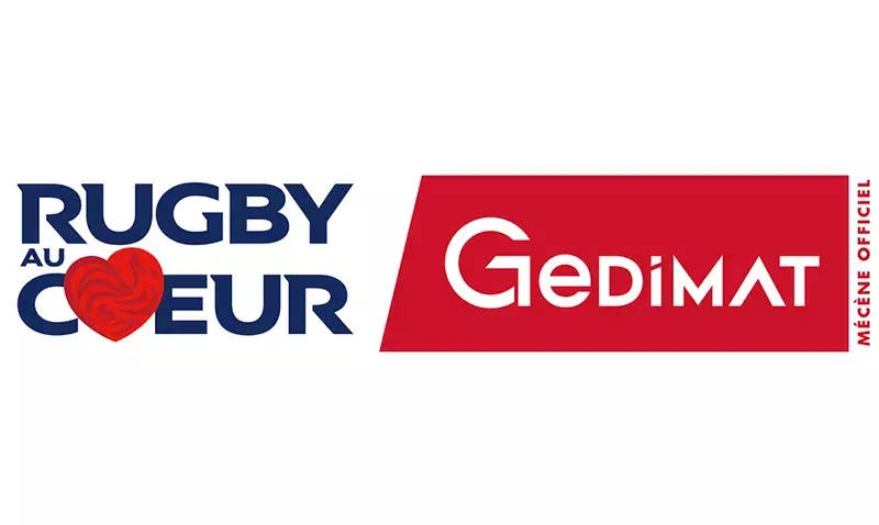 Gedimat devient mécène du Fonds de dotation de la FFR « Rugby au Cœur » 