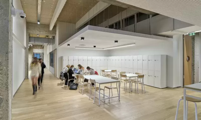 Les panneaux acoustiques de Lignotrend pour la Cité de la Mode et du Design Paris