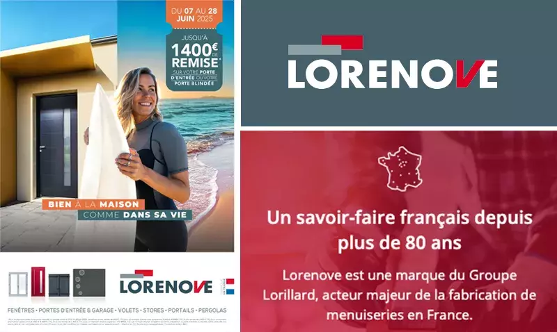 Lorenove déploie sa 3ᵉ campagne promotionnelle 2025 autour des portes d’entrée
