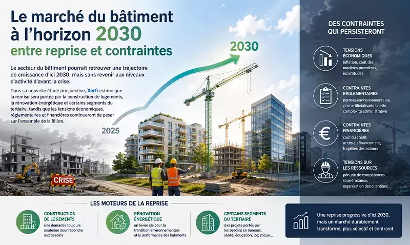 Le marché du bâtiment à l’horizon 2030