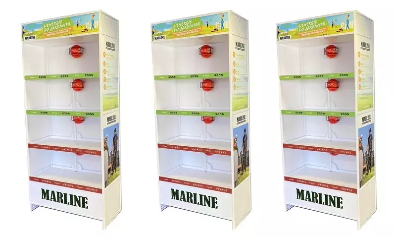 Présentoirs nouvelle génération Aspen et Marline 