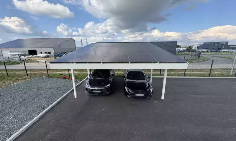 ombrière photovoltaïque CLOSURA