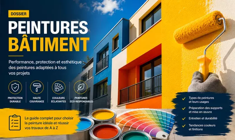 La peinture bâtiment
